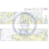 NOAA Nautical Chart 11553: Intracoastal Waterway Albermarle Sound to Neuse River;Alligator River;Second Creek